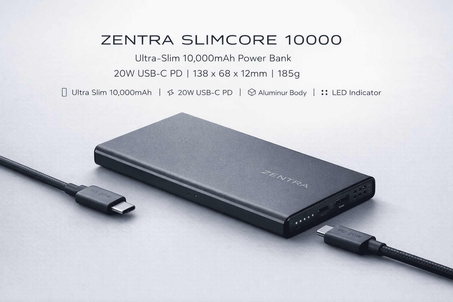 ZENTRA SLIMCORE 10000